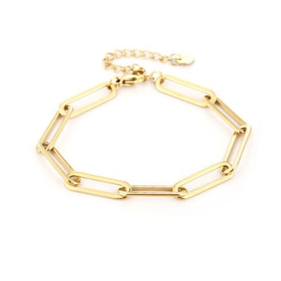 Bijoutheek Armband (sieraad) Schakel Goud