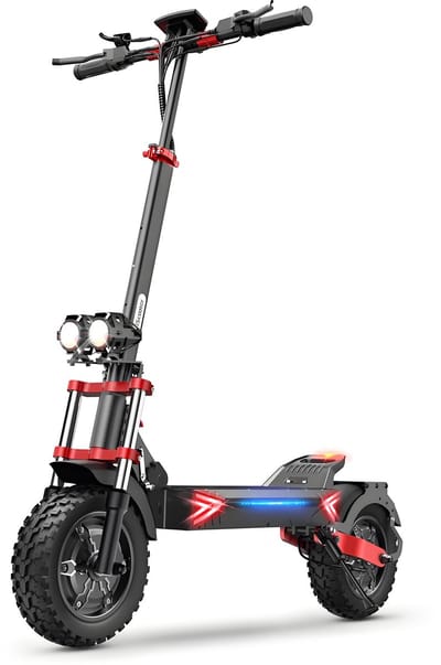 iScooter iX8 Elektrische scooter - 12inch - 65km actieradius - 2400W motor - 48V 20Ah accu - Maximumsnelheid 25 km/u - Drie-staps snelvouwen, 3 seconden - Maximaal laadvermogen 150 kg - zwart