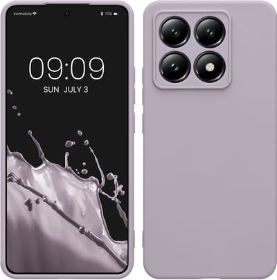 kwmobile telefoonhoesje geschikt voor Xiaomi 14T - Hoesje voor smartphone - Precisie camera uitsnede - In lavendel