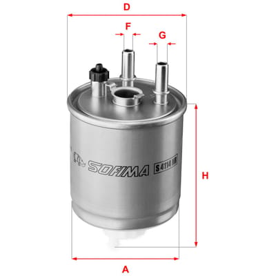 Brandstoffilter SOFIMA S4114NR