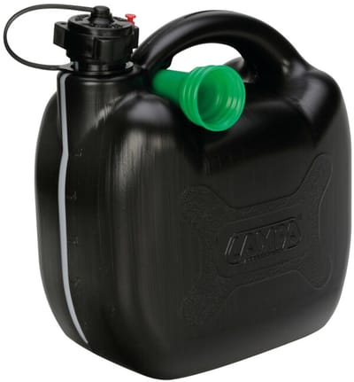 Lampa jerrycan met vultuit zwart 5L