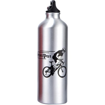 Bouteille d'eau pour vélo 750 ml VTT Vélo de route Bouteilles d'eau avec boucle Course à pied Escalade Athlétique Bouilloire en aluminium Accessoires pour vélo CHINA