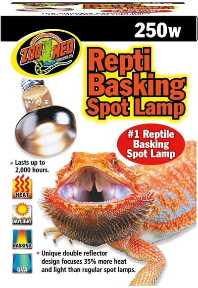 ZM Repti Basking Spot Lamp - 250 w.