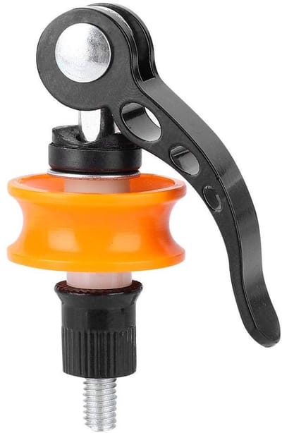 Dailygoods- Fiets Kettinghouder - Hoogwaardig Nylon - Fietsketting Reiniger - Lichtgewicht - Eenvoudig te Installeren - Geschikt voor de meeste Fietsen - Fietskettingreiniger