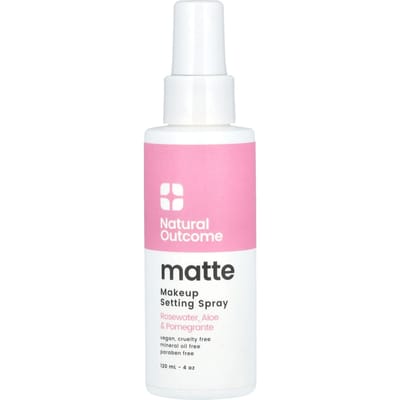 Natural Outcome, Matte, Makeup Settling Spray, 4 oz (120 ml)