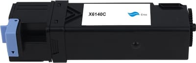Xerox 106R01477 - Toner Cyaan - 2000 pagina's - Huismerk Compatible - Geschikt voor Xerox Phaser 6140 Xerox Phaser 6140DN Xerox Phaser 6140N - X6140C alternatief - Xerox toner