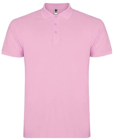 Roly - Star Polo - Light Pink 48 maat S