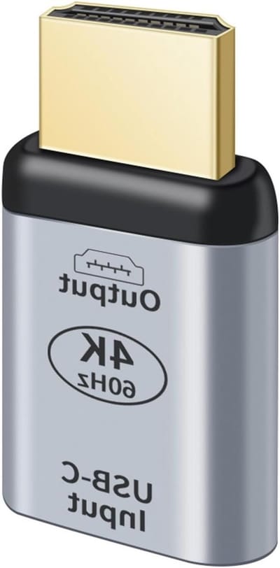 USB C naar HDMI Adapter 4K@60Hz - Type-C naar HDMI Converter voor Laptop, Smartphone, Monitor en TV, Geschikt voor MacBook en iPad Pro