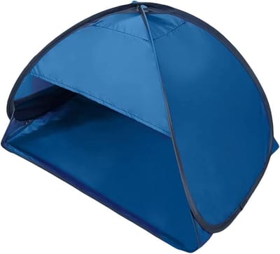 Automatische Mini Strandtent met Hoofdkussen en Draagtas voor Zon, Buitenactiviteiten en Kamperen - Ideaal voor Vakantie en Picknick