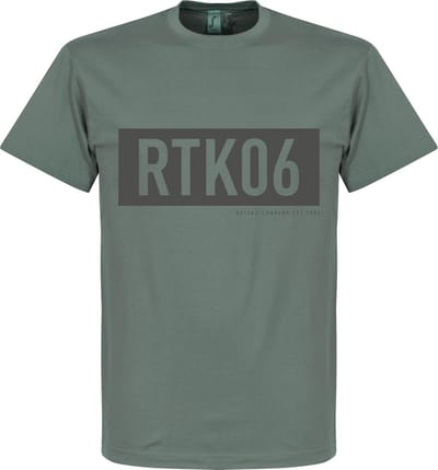 Retake RTK06 Bar T-Shirt - Zink - XL