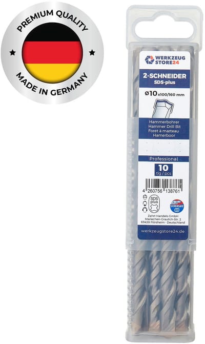 WS24 10x SDS-Plus klopboor PRO Ø 10 x 160 / 100 mm - WS24-100422