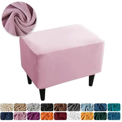 1PC Stretch Wing Chair Hoezen Elastisch Anti-vuil Velvet Wingback Leunstoelhoes Enkele Relax Bankhoezen met Zitkussenhoes beige