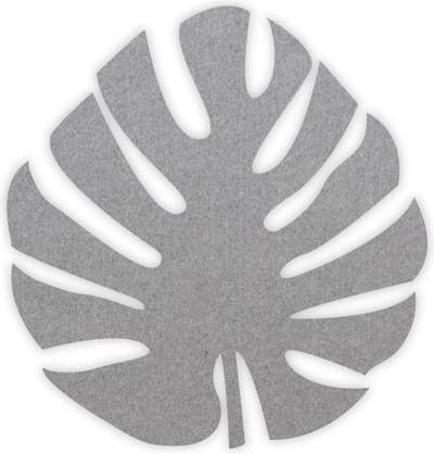 Monstera blad vilt onderzetter - 6 stuks - Ø 9,5 cm Rond - Glas onderzetter - Cadeau - Woondecoratie - Woonkamer - Tafelbescherming - Onderzetters Voor Glazen - Keukenbenodigdheden - Woonaccessoires - Tafelaccessoires