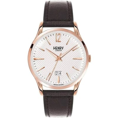 Henry London HL41-JS-0038 Unisex Horloge 41mm 3ATM