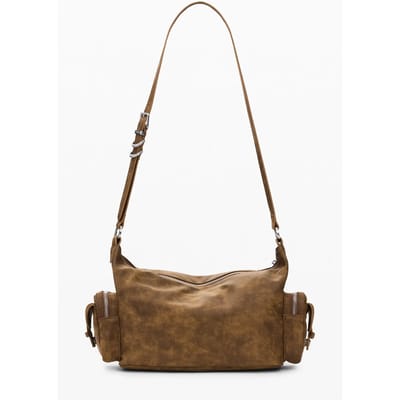 Desigual schoudertas handtas Valentine Banaba Handbag Camel bruine