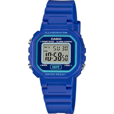 Casio Collection LA-20WH-2AEF Dameshorloge 30,4 mm - Blauw