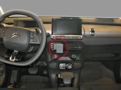 Brodit ProClip houder geschikt voor Citroën C4 Cactus 2015-2017 Center mount
