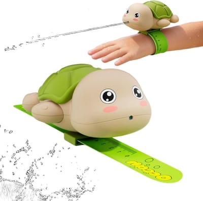 Pols Watersproeier - Zomerspeelgoed Dierenvorm - Buiten Spelen - Verstelbare Armband - 10 x 5 x 7 cm - Groen