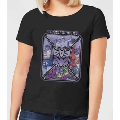 Transformers Decepticons Women's T-Shirt - Black - XS
