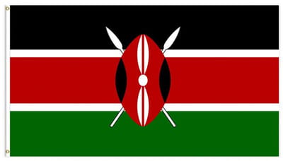 Go Go Gadget - Keniaanse Vlag - 90x150cm - Kenia