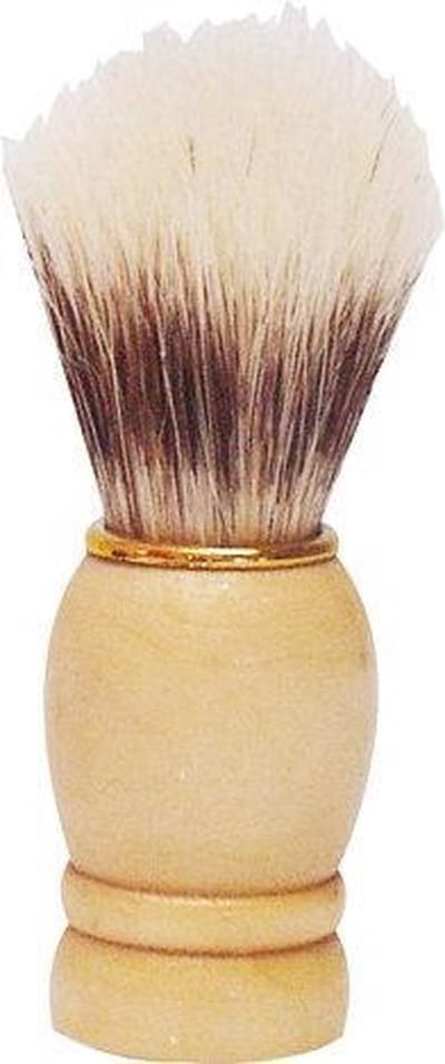 Scheerkwast - Staand - Hout - Bruin