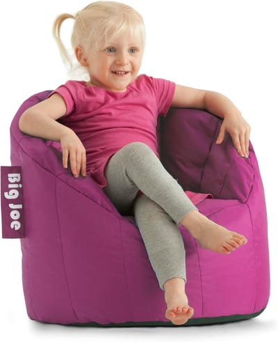 Zitzak Stoel - Kinderstoel Beanbag - Ontspannen Zitten - Vlekbestendig Nylon - 47x58x48 cm - Roze