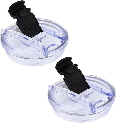 Vervangende deksels voor 40oz bekers, 2 stuks, lekvrije en spettervrije accessoires voor roestvrijstalen bekers en drinkwaren