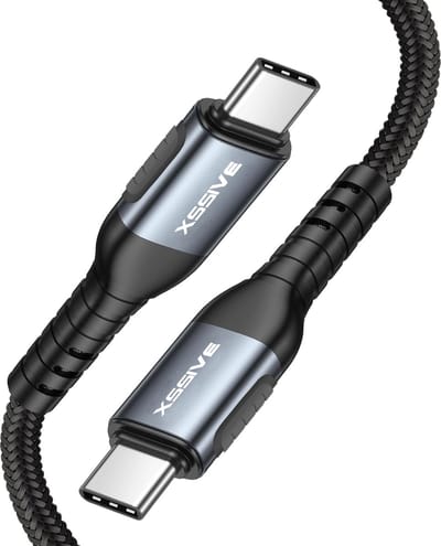 USB C naar USB C Kabel met Auto Disconnect - Beter voor je Batterijconditie - Duurzaam - USB-C Kabels - 1 Meter
