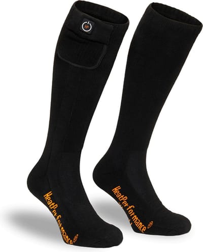HeatPerformance® POWER | Verwarmde sokken - skisokken - oplaadbare accu - maat 42-44