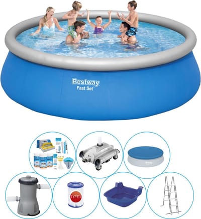 Fast Set Rond 457x122 cm - Zwembad Inclusief Accessoires