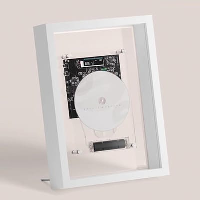 Draagbare CD-speler - Muziekspeler - Muziek luisteren - Bluetooth en AUX - 229x318x64mm - Zwart