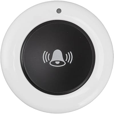 433Mhz Draadloze Kopie Afstandsbedieningsschakelaar Deurbellen voor Thuis voor Tuya Leercode 1527 2240 zwart witte kleur