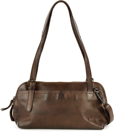 Bear Design Daphne schoudertas (leren schoudertas / crossbody) - Bruin
