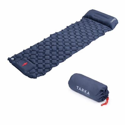 HOB Zelfopblazend Camping Matras - Slaapmat - Waterproof - Luchtbed - Kampeer Matras - 1 persoons - Draagbaar - Oprolbaar incl. Opbergtas