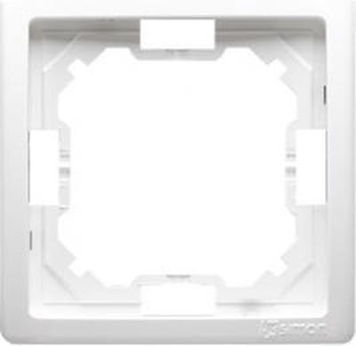 Afdekraam Frame 1-voudig wit BMR1 / 11