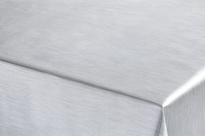 Bellatio Design Tafelkleed - brons - metallic look - 140 x 180 cm