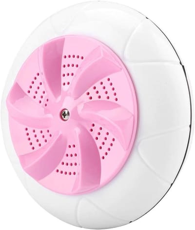Mini Wasapparaat - Draagbare Reiniger - Reizen en Was - Ultrasone Reiniging - 1 kg Capaciteit - Rose