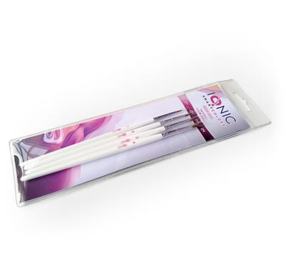 AMMO MIG Hobbypenseel - MIG IO0700 Ionic Smart Colors - Smart Penselenset - Kolinsky No. 1, 2, 3 en 4 - 4 Penselen Penseel
