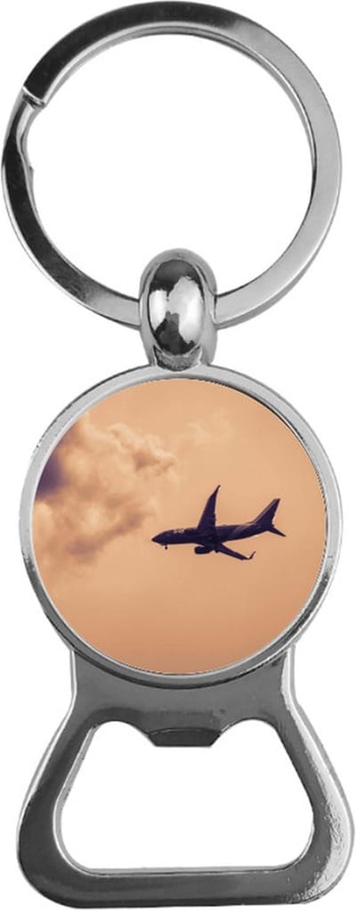 Bieropener Glas - Vliegtuig