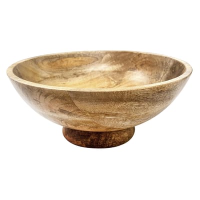Olympia Schaal met voet Mango Hout 280mm
