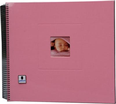 GOLDBUCH GOL-25691 Spiraalalbum BABYLOVE roze babyalbum - groot