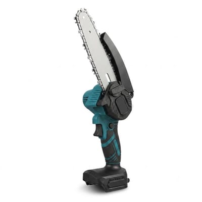 Jensaro 6 Inch Accu Kettingzaag met 2 Batterijen - 21V Draadloze Snoeizaag met Oliepomp - 2000W - Inclusief Koffer - Zwart