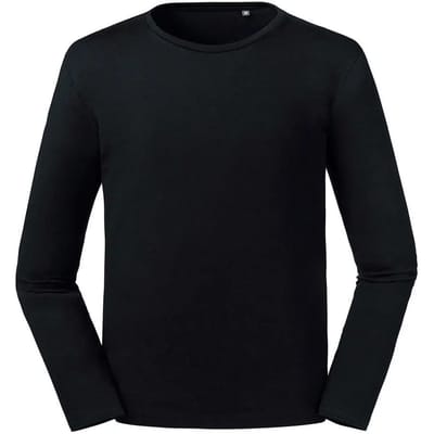 T-shirt met lange mouwen Russell Athletic Pure Organic