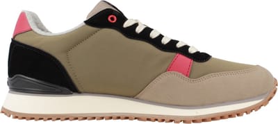 Sportsneaker Met Contrasterende Details En Veters