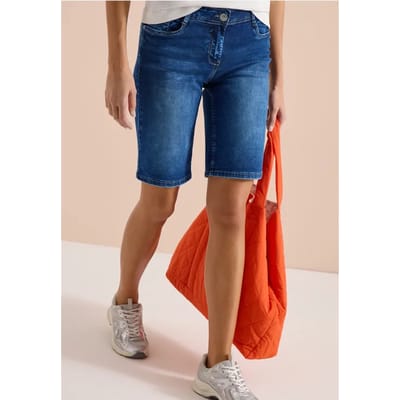 Slim Legs denim shorts in een casual fit