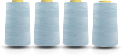 Naaimachine Garen - Polyester Draad - Kleding Maken - Hoge Kwaliteit - 5000 Yards - Hemelsblauw