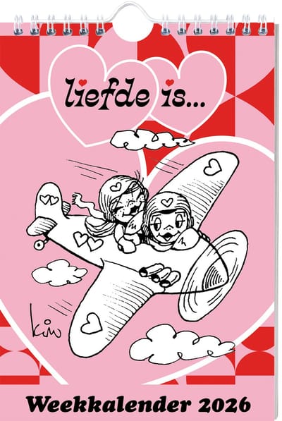Liefde is - Weekkalender - 2026 - Romantisch