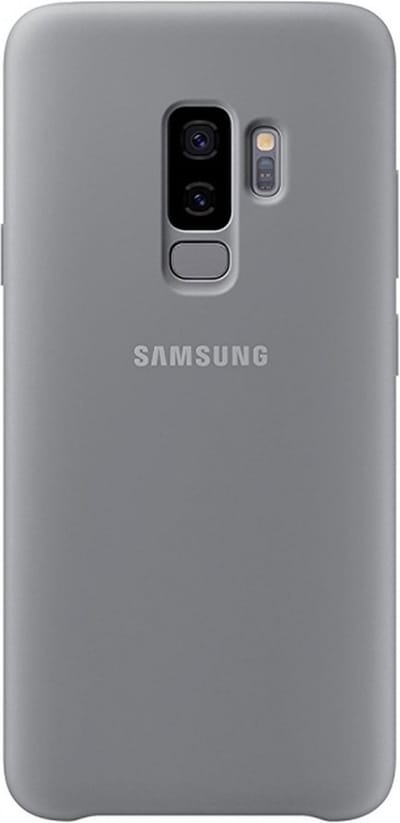 Samsung silicone cover  - grijs - voor Samsung Galaxy S9+ (Plus-versie, SM-G965)