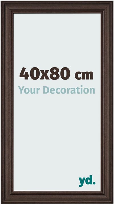 Your Decoration - Fotolijst 40x80 cm - MDF - Eiken Donker - Lazio