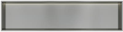 Hotbath &More Inbouwnis - 30 x 120 x 10 cm - met LED-verlichting - RVS 316